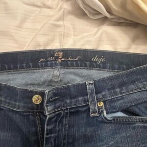 Seven for all mankind blue dojo jeans. Size 32.